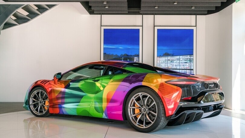 McLaren Artura, Art Car per Il Concorso di Eleganza di Chantilly