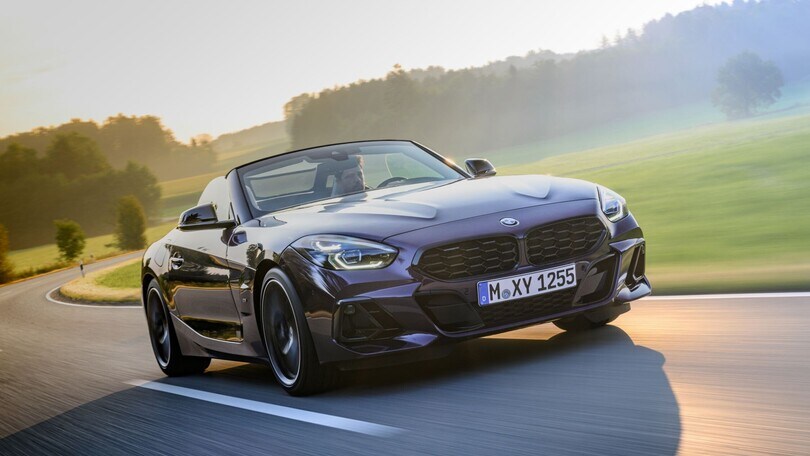 BMW Z4 roadster restyling 2023