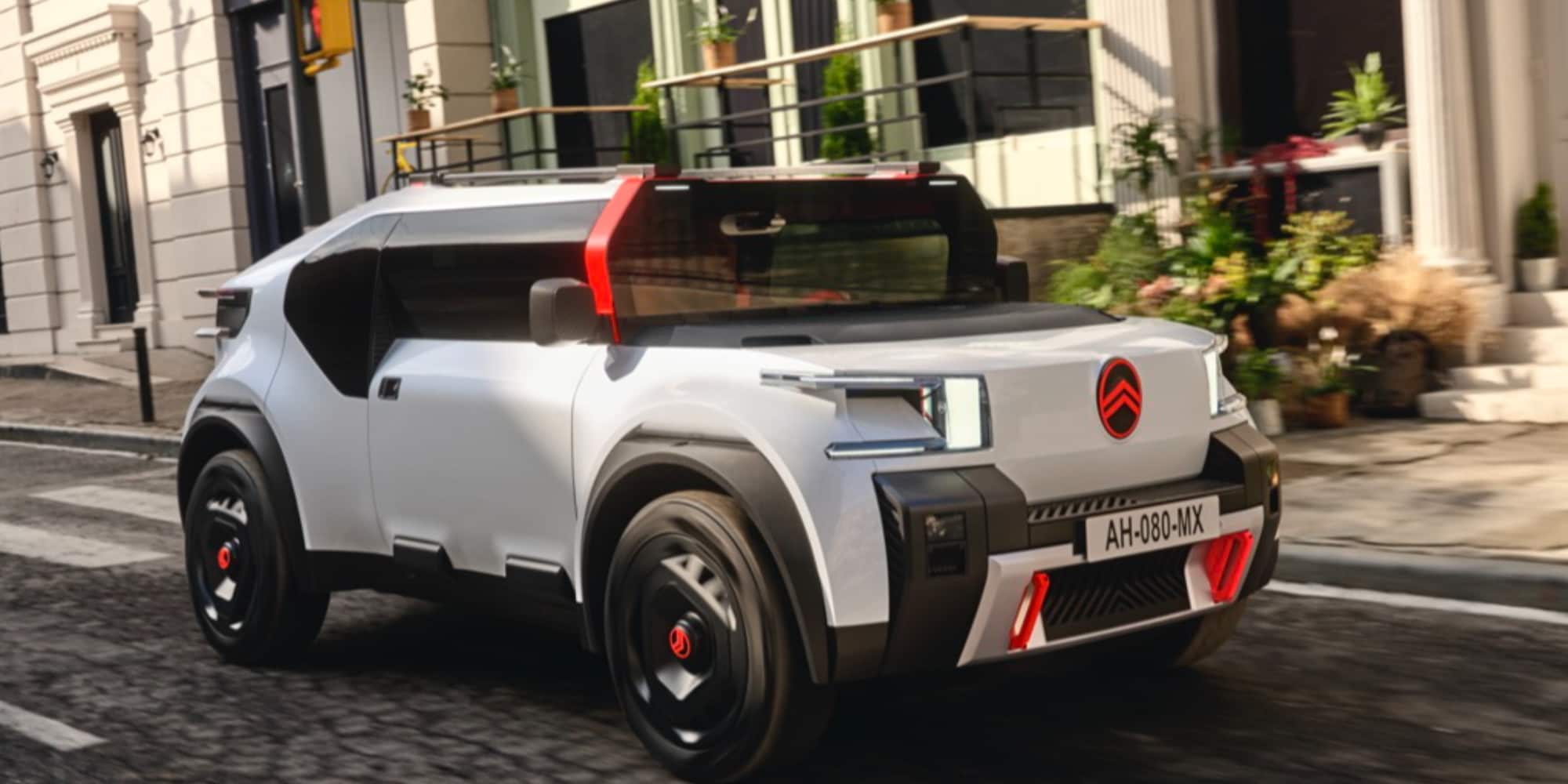 Citroën Oli, prima la leggerezza, ecco antipasto del futuro elettrico