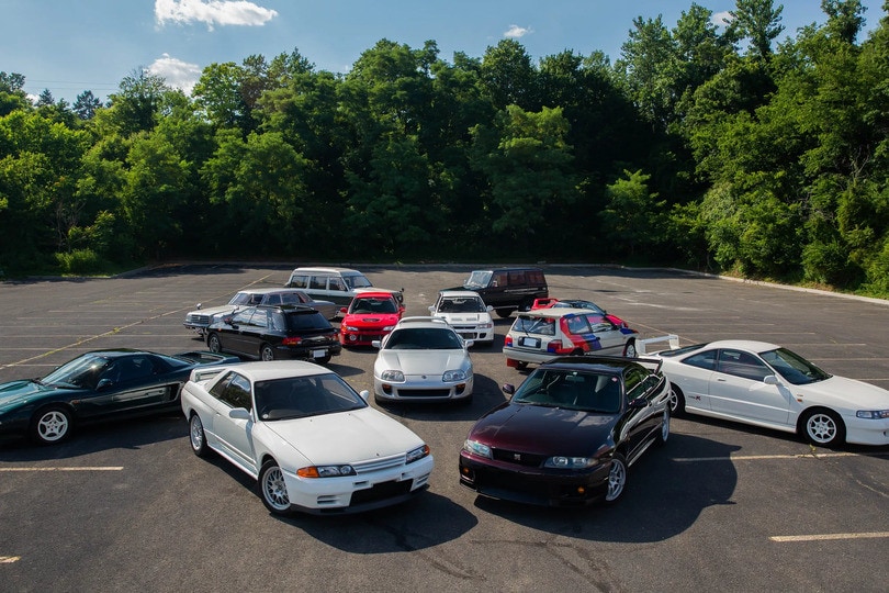 Passione JDM, all'asta 11 modelli storici di supercar giapponesi