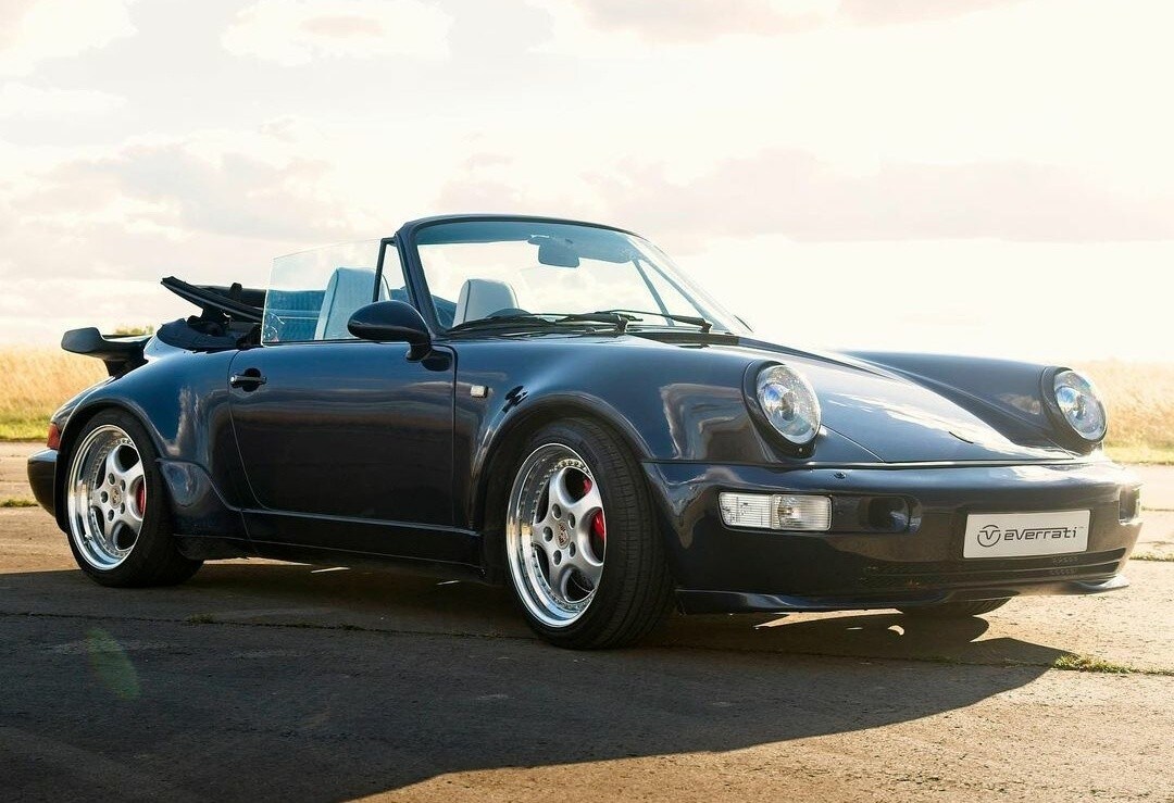Everrati, visione elettrica su Porsche 911 Cabriolet 964