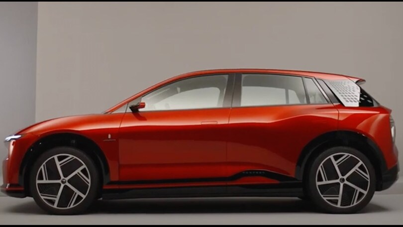 Foxtron Model B, anteprima della elettrica disegnata da Pininfarina