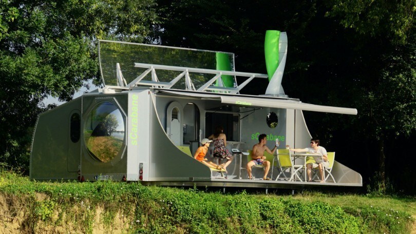 Scarabane, il camper economico ed ecologico dalle forme di una villa
