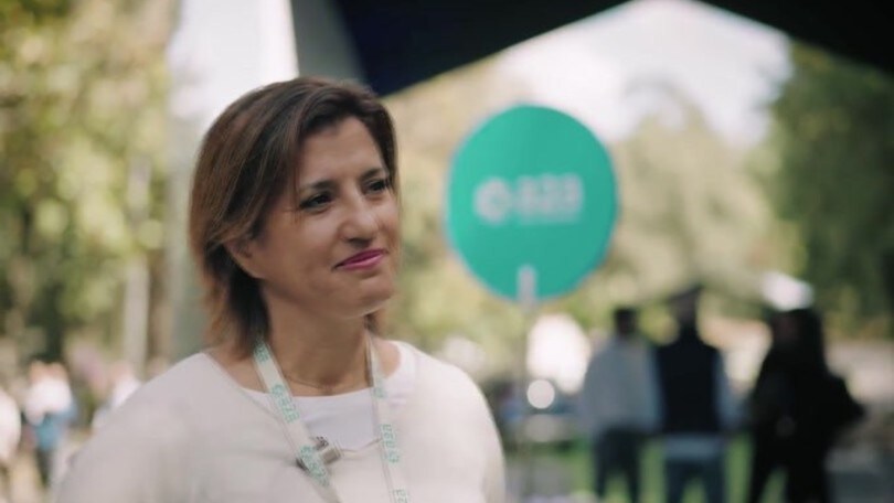 Gabriella Formigaro responsabile commerciale E-mobility A2A a Rom-E 2022