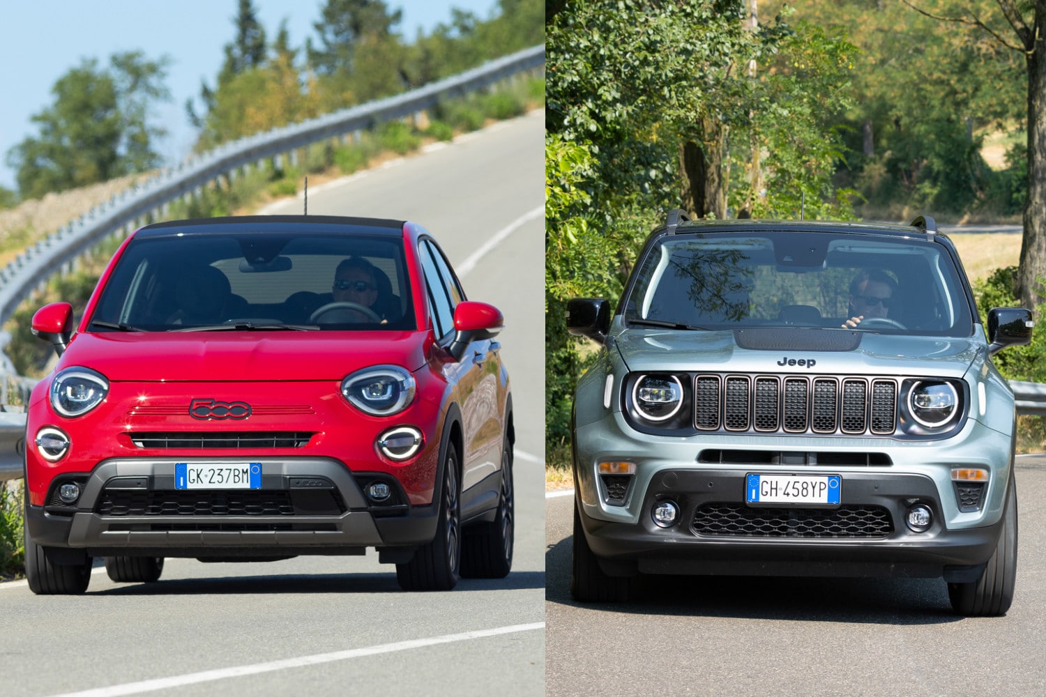 Sul nuovo numero di Auto: Fiat 500X e Jeep Renegade, gemelle diverse