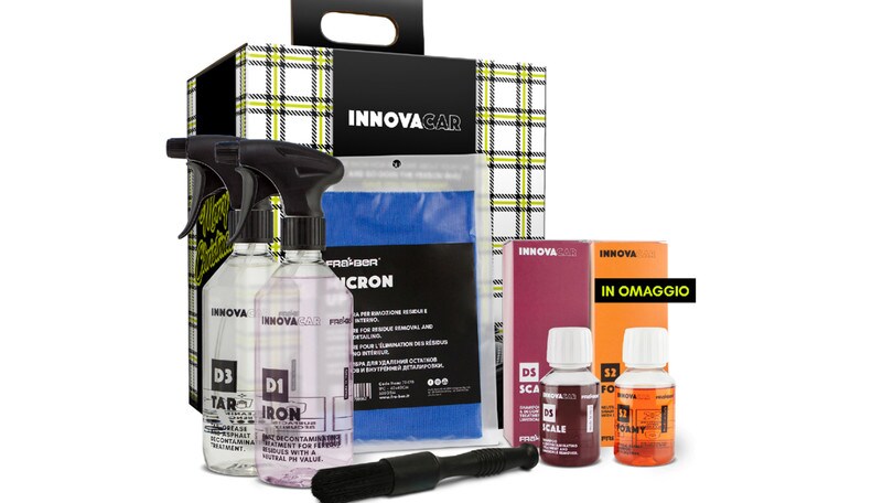 Innovacar lancia i nuovi kit regalo con i prodotti per la cura dell'auto
