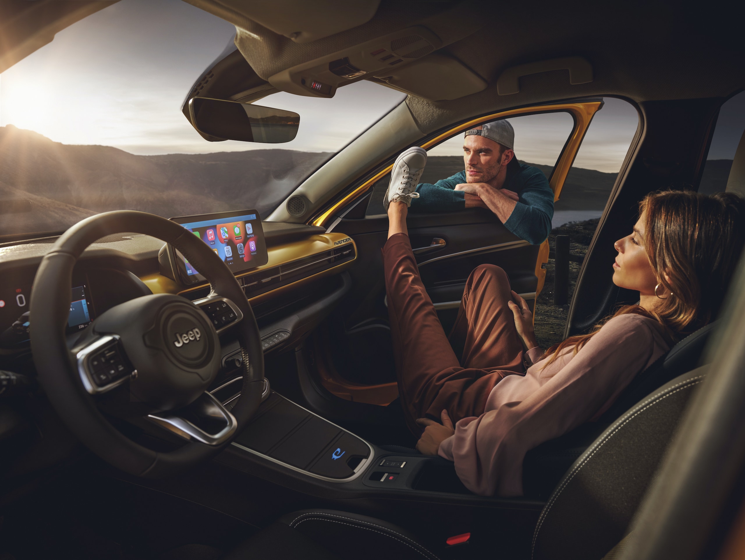 Jeep Avenger, la tecnologia: digitale e connessa
