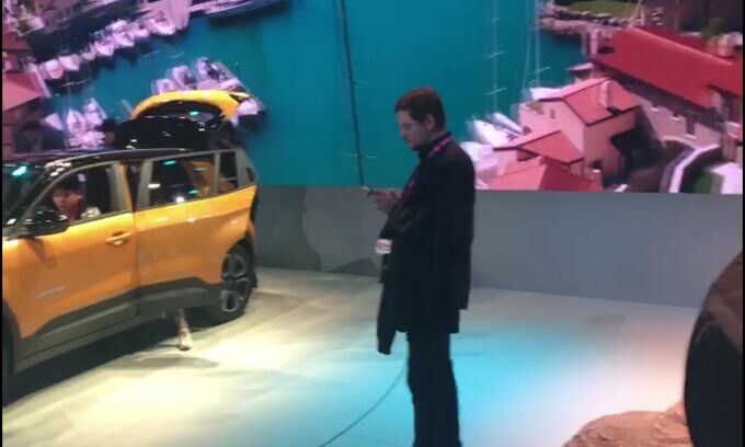 Jeep Avenger al Salone di Parigi