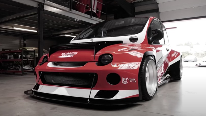 Fiat 1000tipla, al Salone di Parigi la super Multipla da 1.000 cavalli