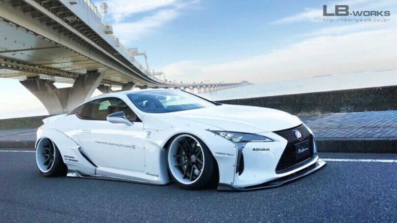 Lexus LC 500h by Liberty Walk