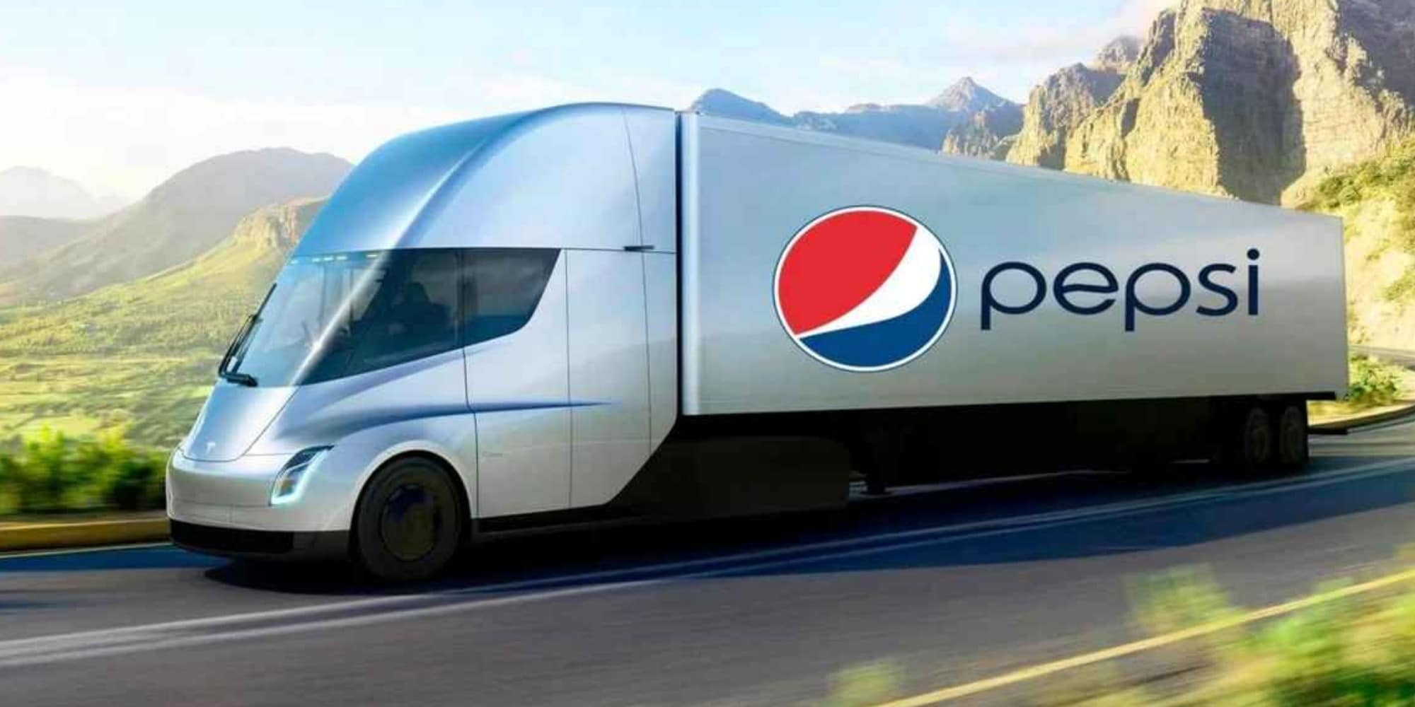 Pepsi, arrivano i primi tir elettrici di Tesla