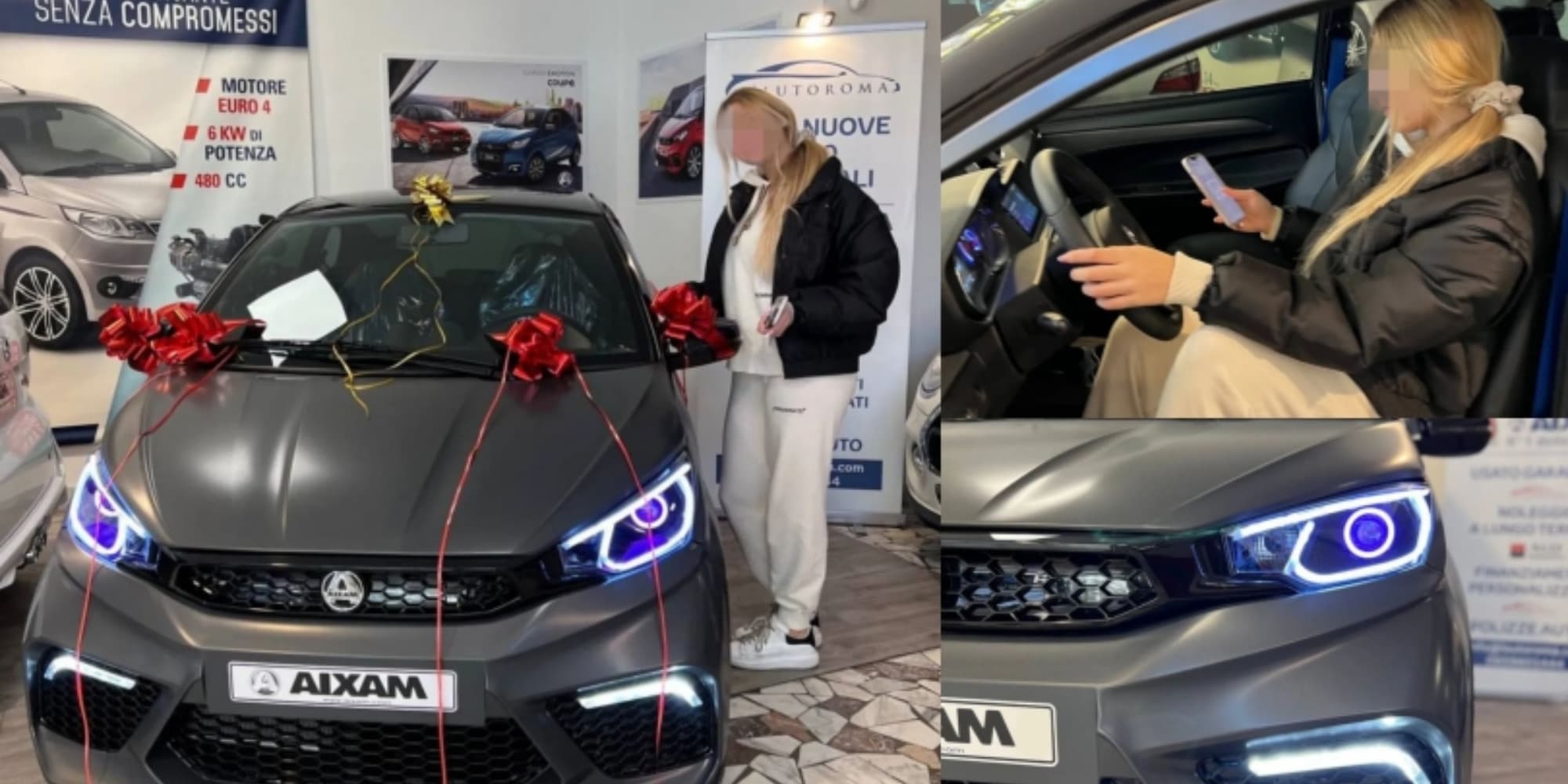 Il regalo di Francesco Totti alla figlia Chanel per i 15 anni è una microcar