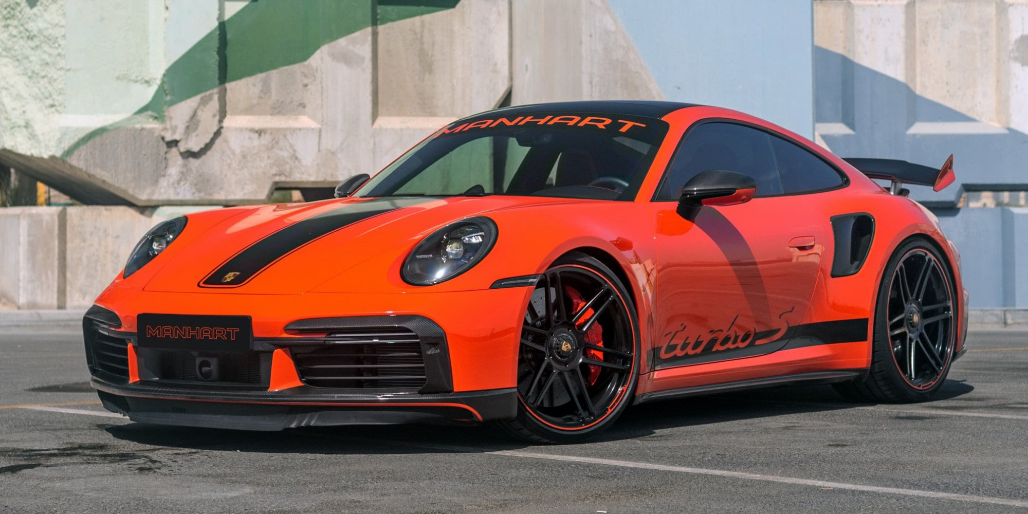 Porsche 911 Turbo S, quella di Manhart ha 833 cavalli