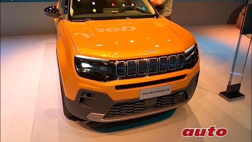 Jeep Avenger, eccola vista dal vivo