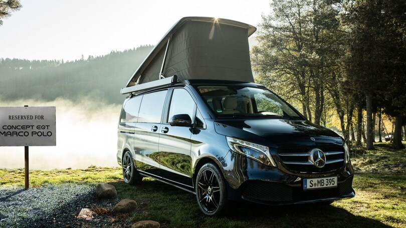 Mercedes EQT Marco Polo, anteprima del camper elettrico