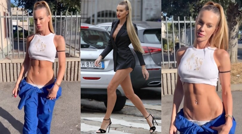 Taylor Mega meccanico sexy e provocante: "Controllo io l'olio della tua auto!"