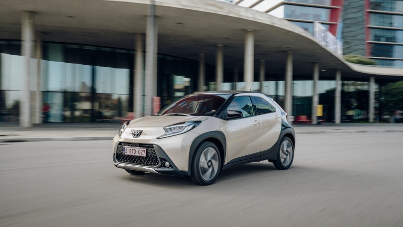 Toyota Aygo X, la prova