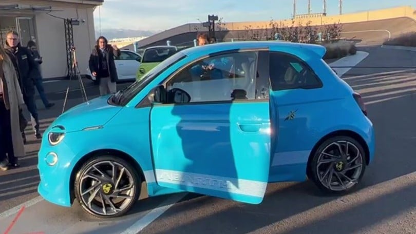 Abarth 500e, approvata da Miki Biason