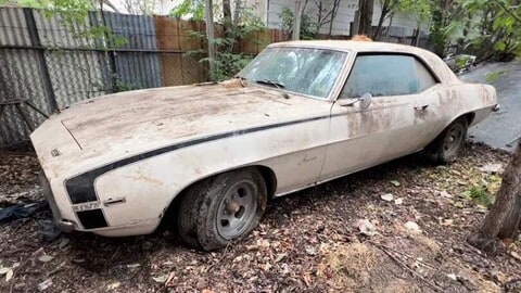 La Camaro del 1969 chiusa per 45 anni