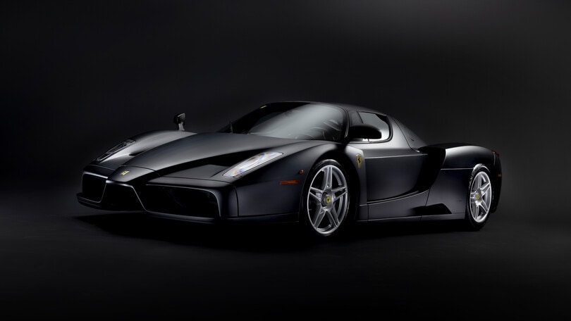 Ferrari Enzo, quella Nero Opaco del sultano del Brunei