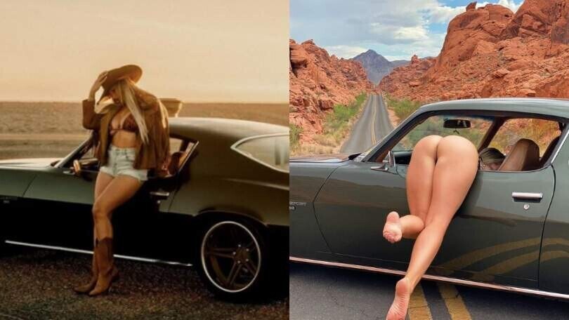 Lauretta "Chevrolet", la modella che non resiste alle americane!