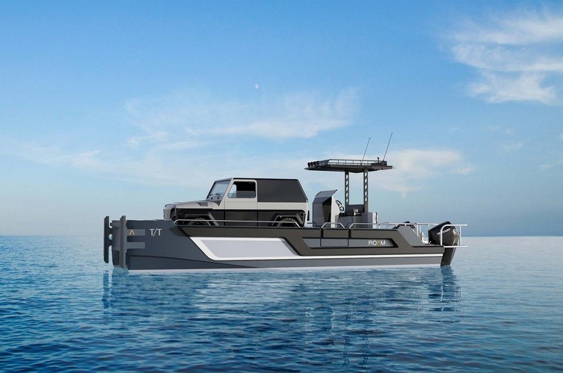 Roam Landing Craft, la barca che riesce a trasportare un Suv