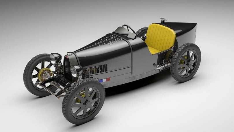 Bugatti Baby II Carbon, per gioco si fa per dire