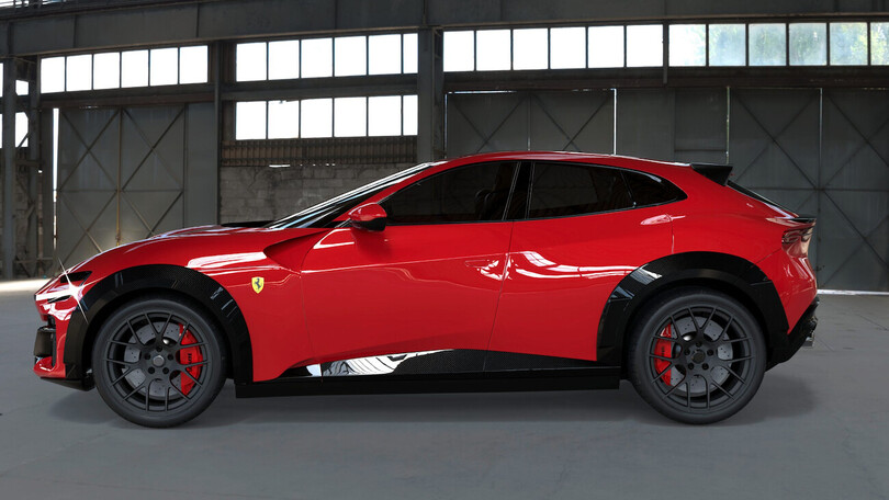 Ferrari Purosangue Fuego, tuning by DMC