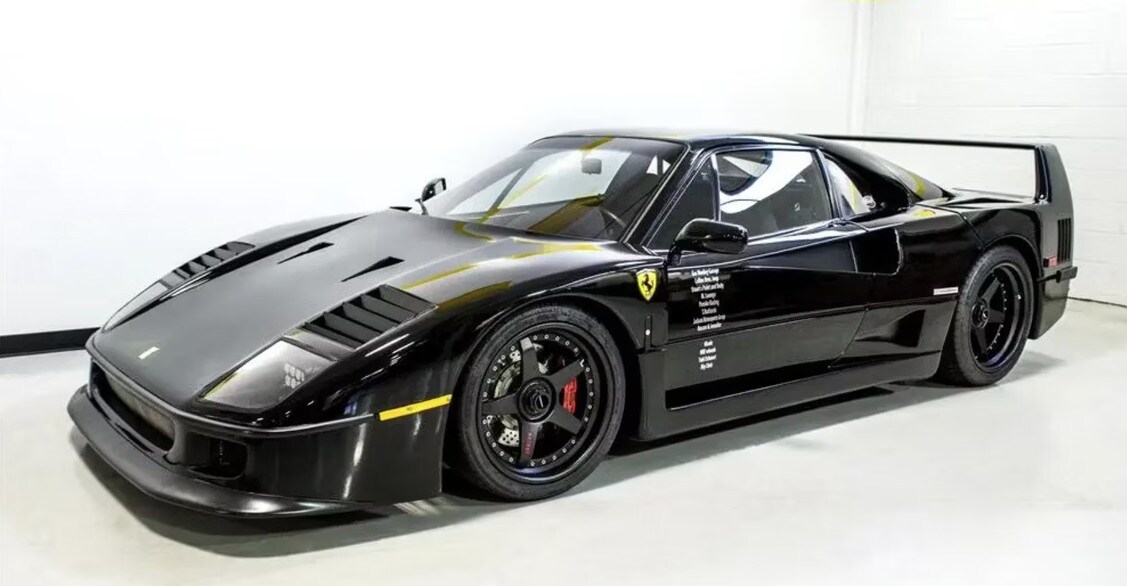 Ferrari F40 coinvolta in una frode milionaria e con valore da record