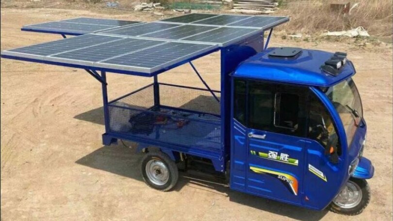 In vendita sul web un'Ape Car a pannelli solari che costa 2mila euro!