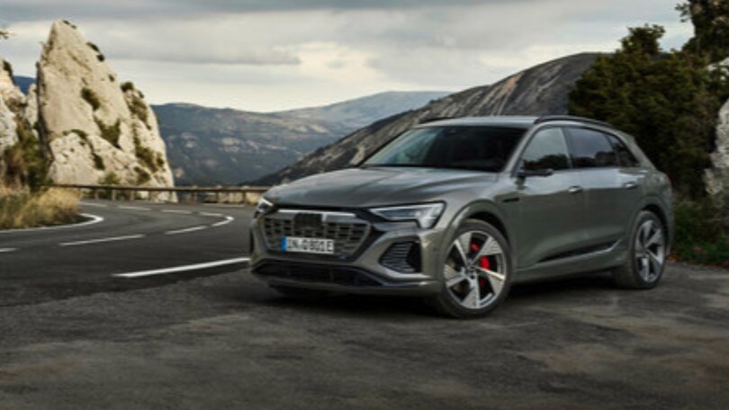 Audi Q8 e-tron, la prova su strada