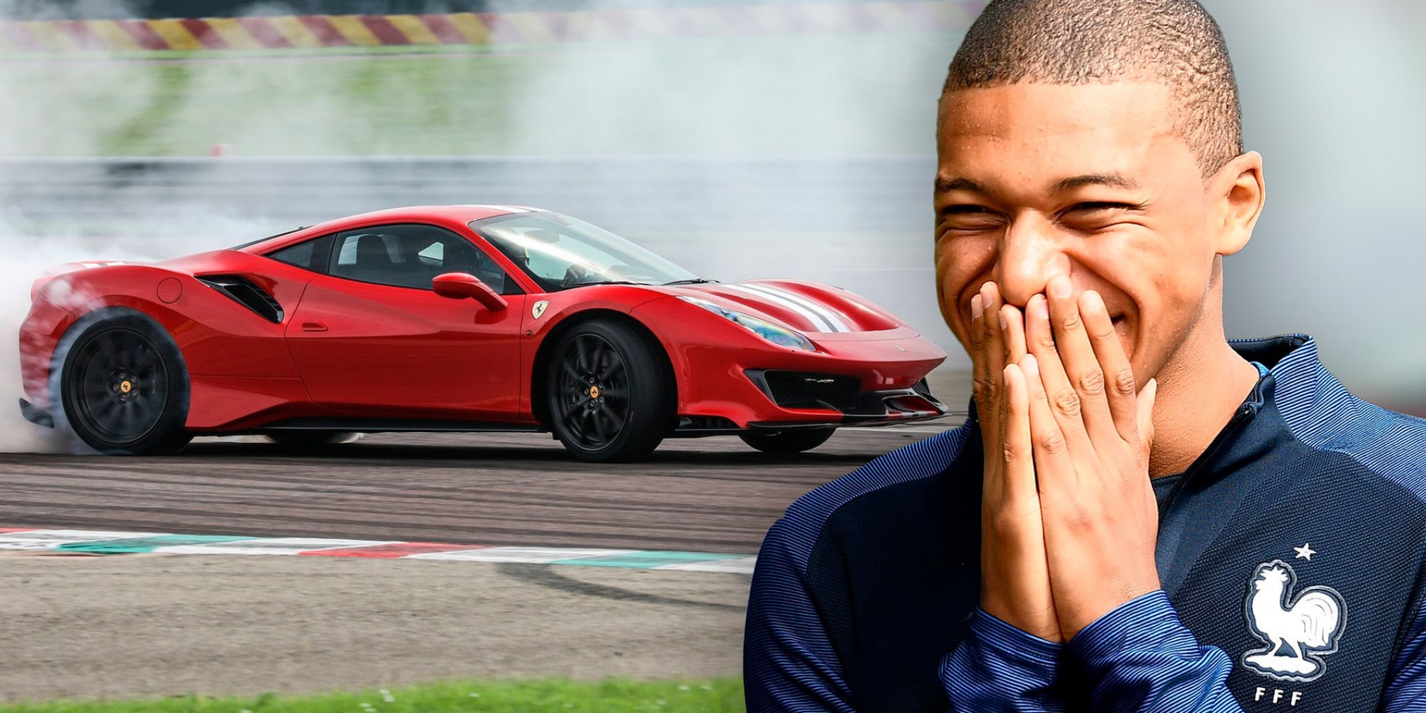 Mbappé: ha un garage milionario ma… è senza patente!