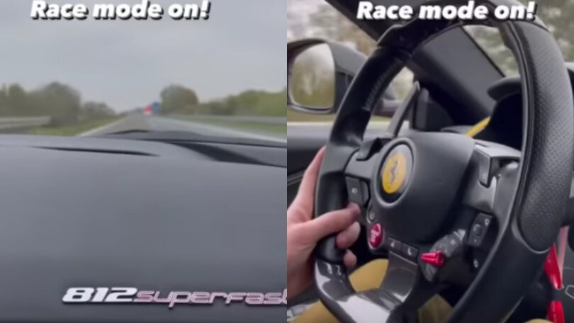 La Ferrari 812 Superfast arriva a 351 km/h