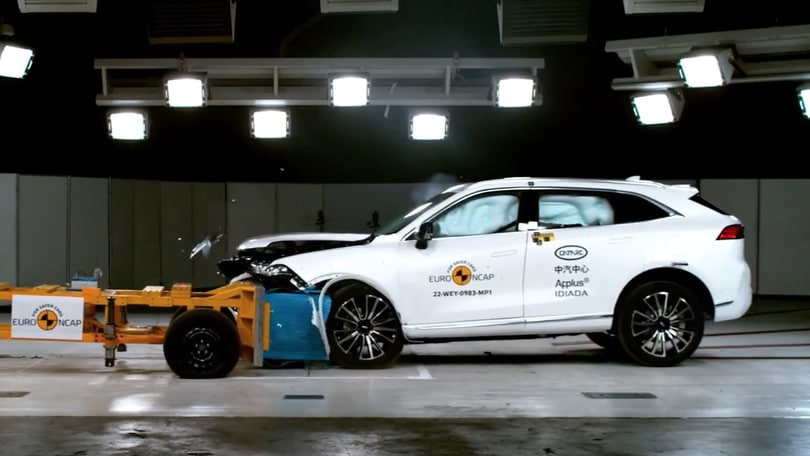 Wey Coffee 01, il crash test Euro Ncap