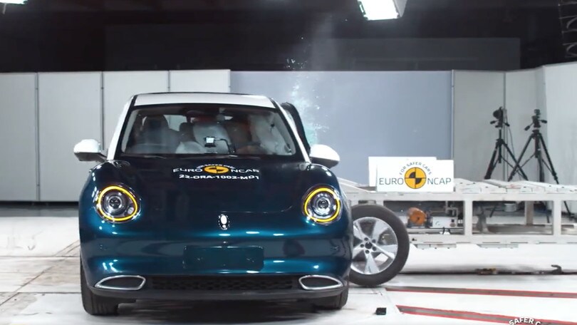 Ora Funky Cat, il crash test Euro Ncap