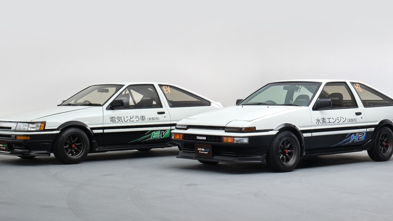 Toyota AE86, nuova vita per la sportiva: a idrogeno ed elettrica