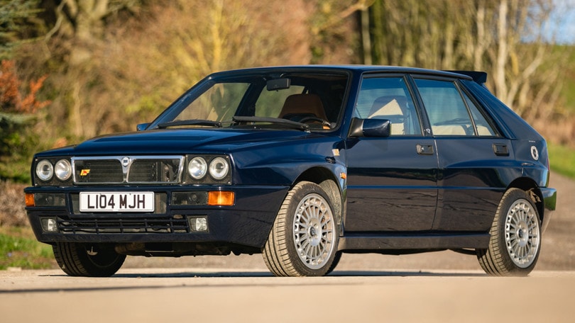 Lancia Delta HF Integrale, all'asta la Evo II di Mister Bean
