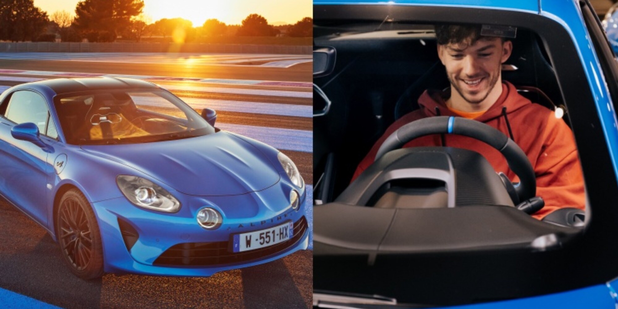 Gasly sorride: Alpine gli regala una A110 S