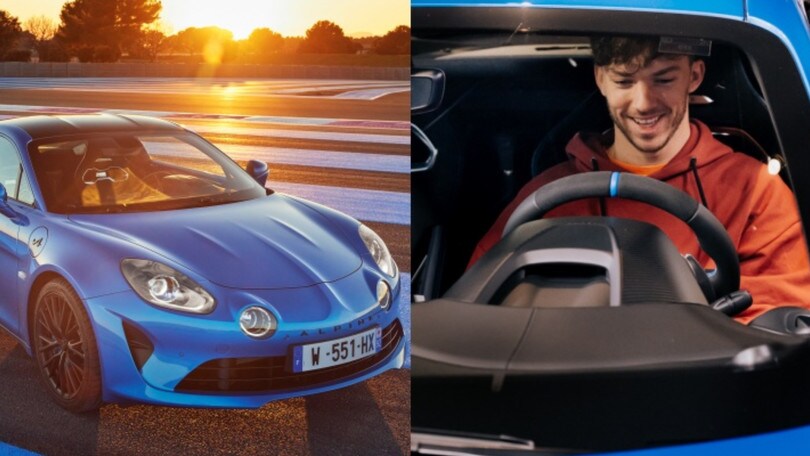 Gasly sorride: Alpine gli regala una A110 S