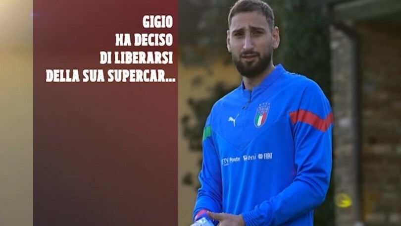 Gigio Donnarumma mette in vendita la sua Porsche Panamera