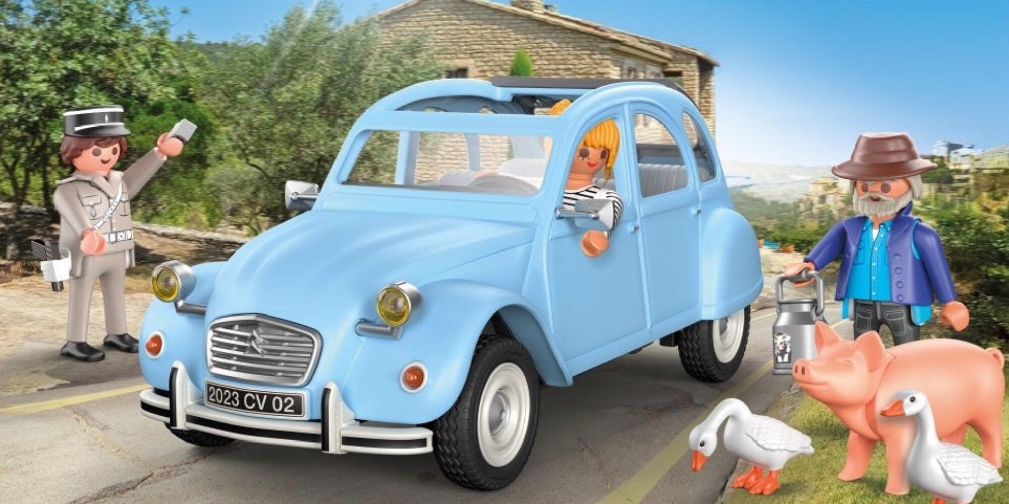 Citroën 2 Cavalli, Playmobil allarga la sua "gamma"