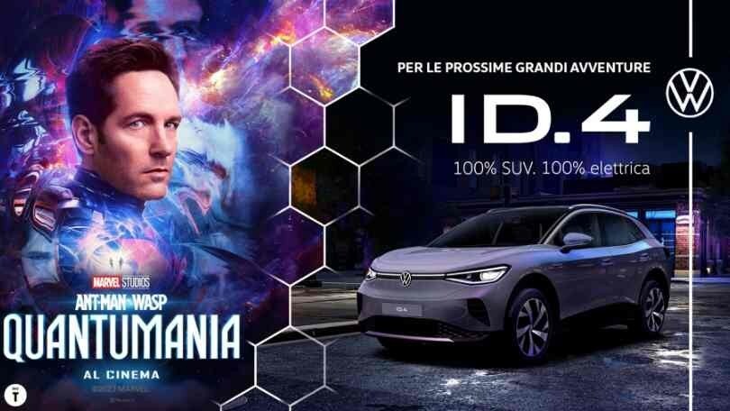 Volkswagen in partnership con Marvel: l'ID.4 approda nell'universo di Ant-Man