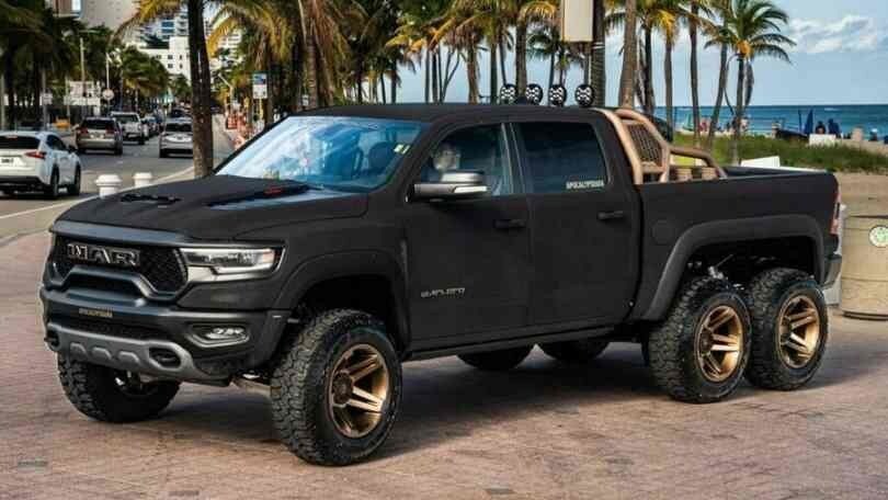 Ram TRX, il pick-up 6x6 di Apocalypse diventa ancora più estremo