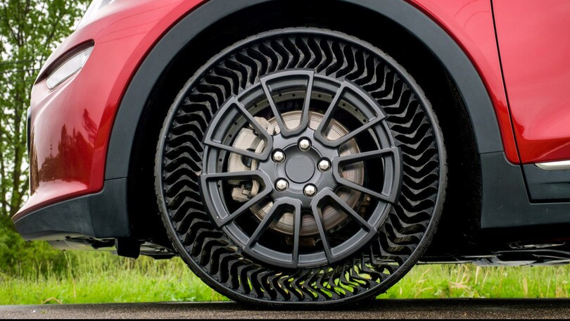 Arrivo il primo pneumatico per le auto senz’aria: ecco come sarà