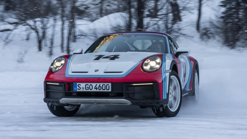 Porsche 911 Dakar, fantastica regina su neve e ghiaccio