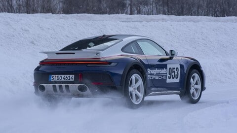 Porsche 911 Dakar, la prova
