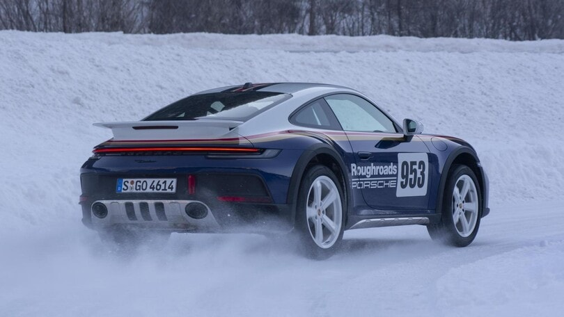 Porsche 911 Dakar, la prova