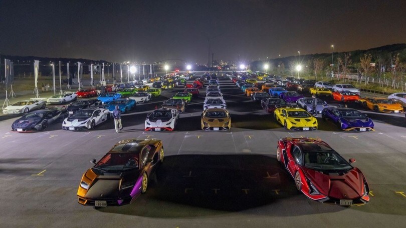 L'evento mondiale per i 60 anni di Lamborghini