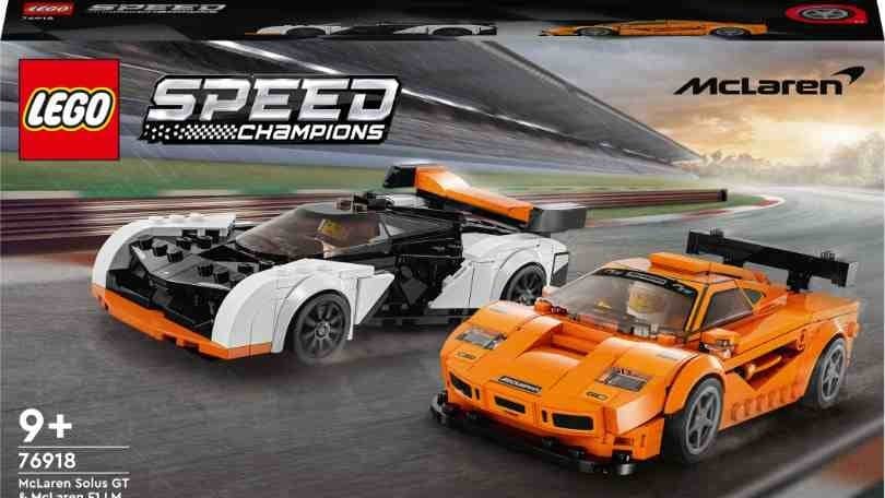 McLaren festeggia i 60 anni con la F1 LM e la Solus GT in versione LEGO