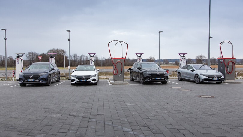 Mercedes e Ionity, il viaggio tutto in elettrico attraverso l'Europa